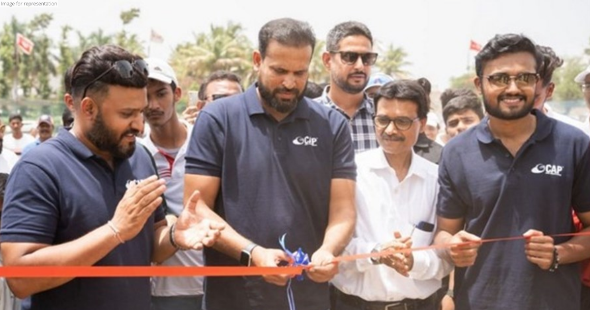 Yusuf Pathan inaugurates 29th centre of Cricket Academy of Pathans (CAP) in Pune, Maharashtra